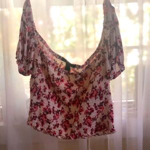 Off the shoulder top